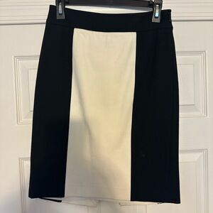 Elegant Black and White Women's Skirt